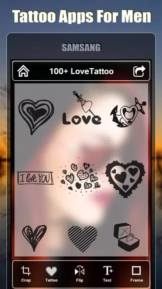 Tattoo design apps for men 스크린샷 2