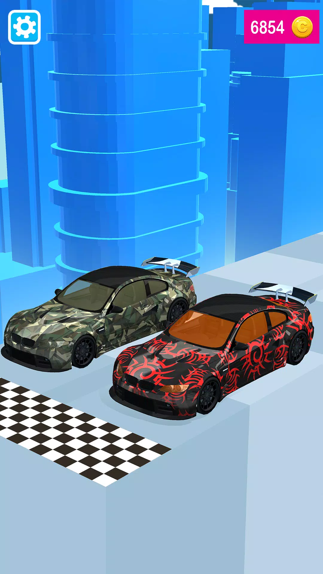 Modified Car Driving: 3DTuning Screenshot 1