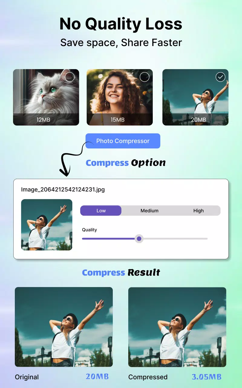 Image Crop - Compress, Resizer Скриншот 2