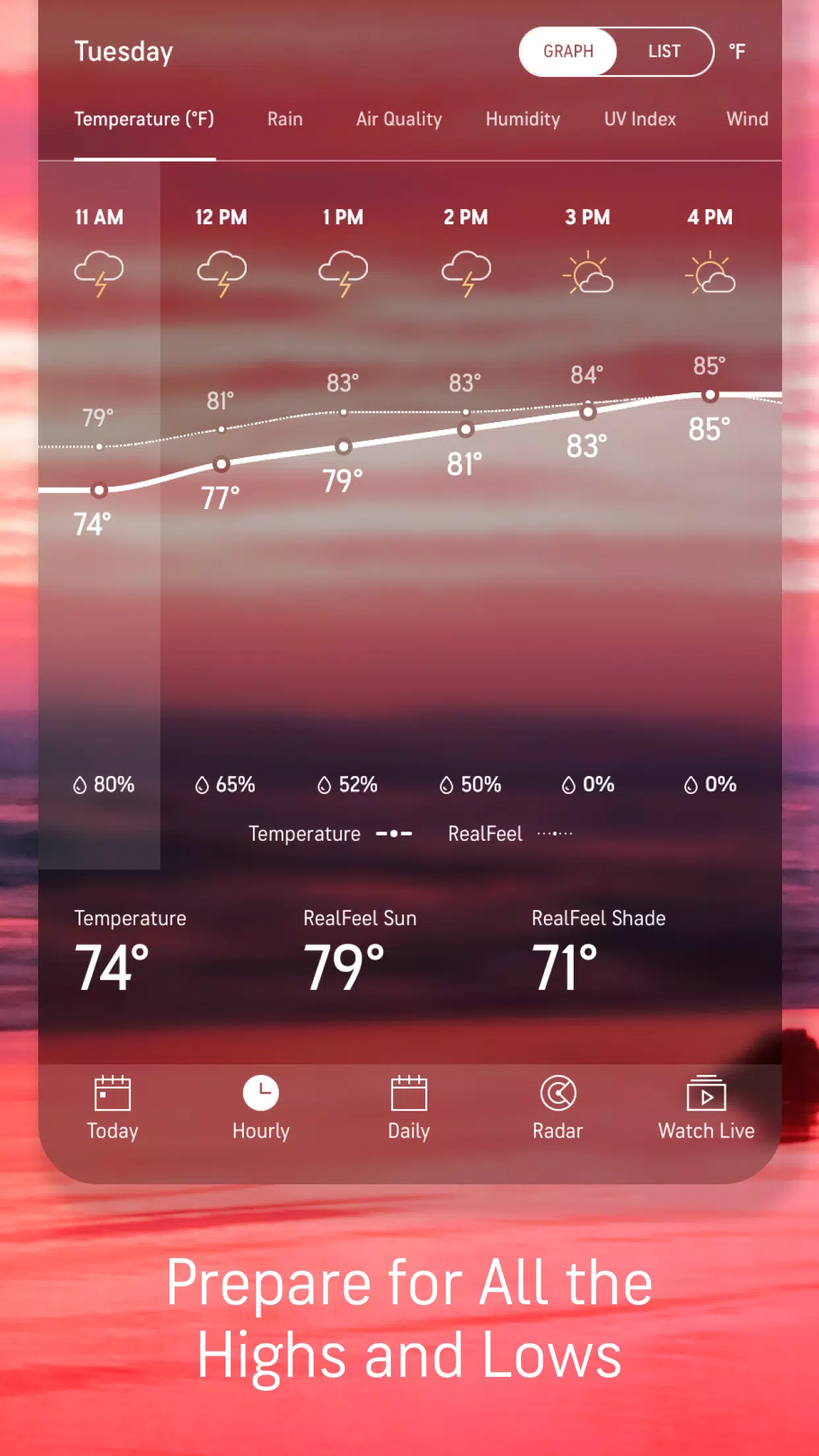 AccuWeather应用截图第3张