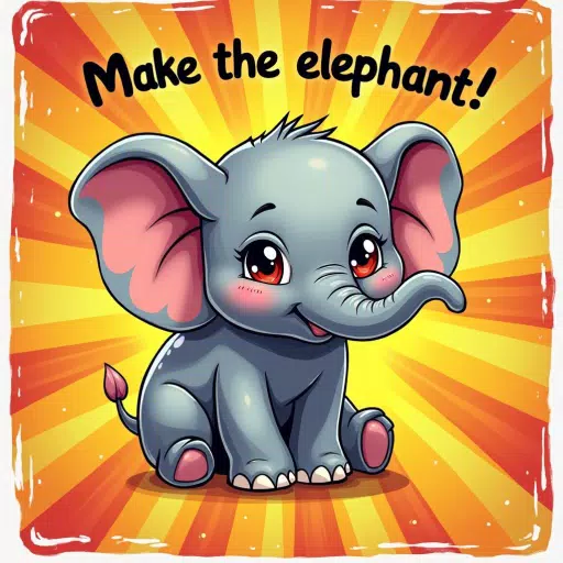 Jelly-Belly: Make the elephant