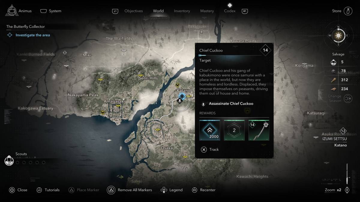 How and Where to Find All Kabukimono Members in Assassin's Creed Shadows Chief Cuckoo