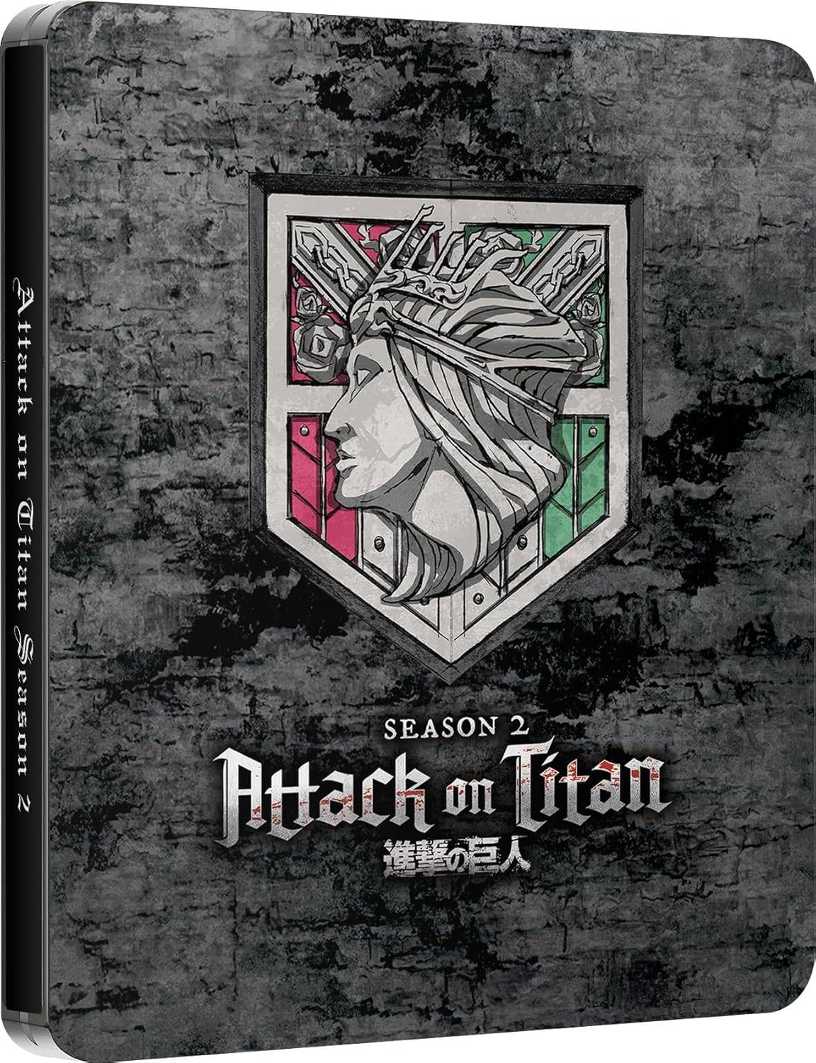 Attack on Titan Season 2 Steelbook Limited Edition