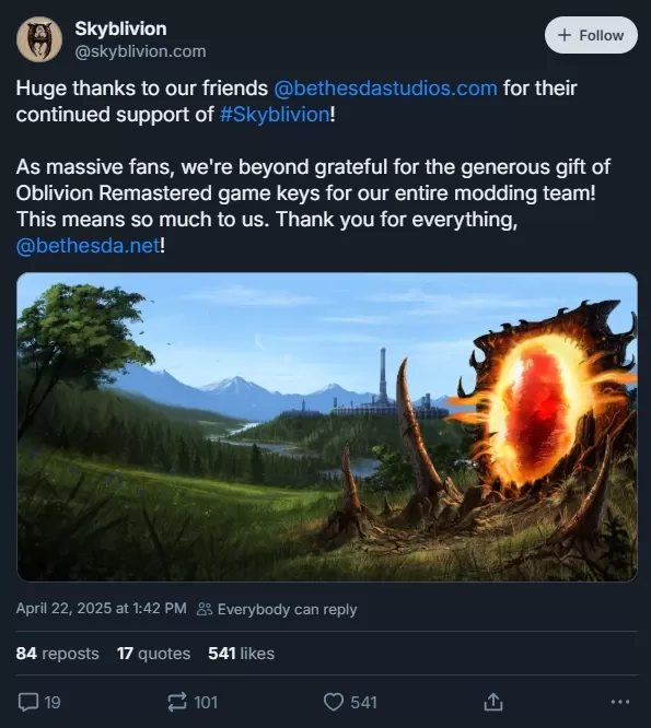 Bethesda Gifts Skyblivion Oblivion Oblivion Remastered Keys