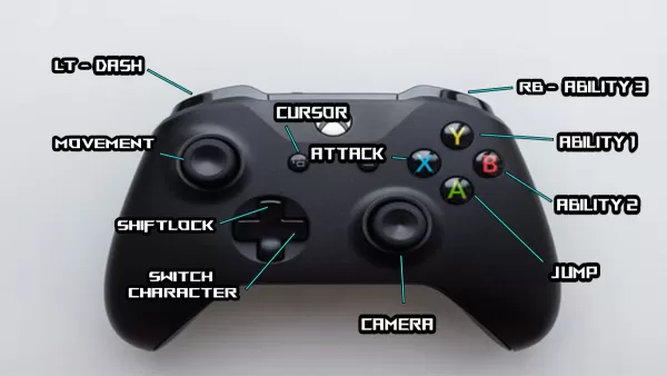 anime saga xbox controls guide