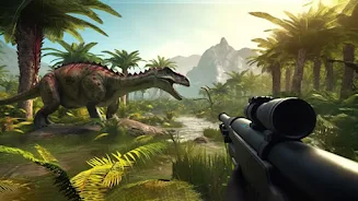 Angry Dinosaur Shooting Game Tangkapan skrin 2