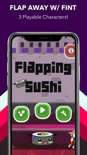 Flapping Sushi 스크린샷 0