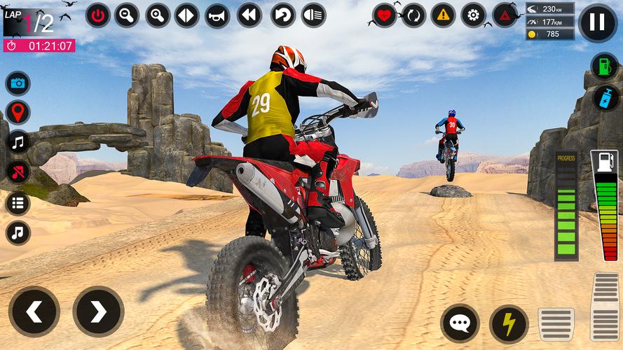 Dirt Bike Stunt - Bike Racing 螢幕截圖 2