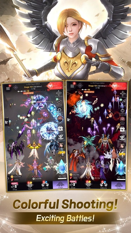 Valkyrie Rush: Idle & Merge 螢幕截圖 2