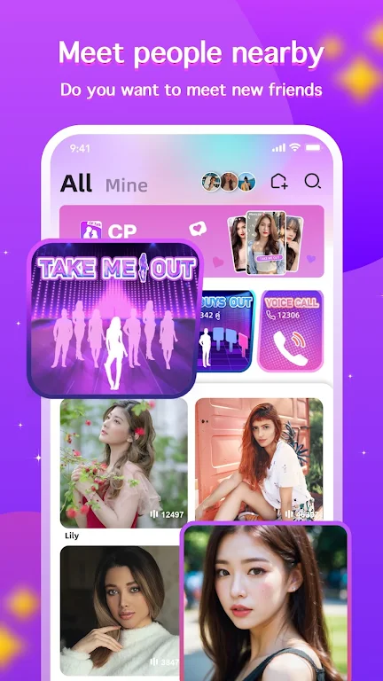CP Talk-Chat,Dating,Match,Meet Ảnh chụp màn hình 1