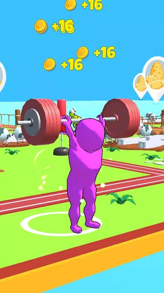Muscle Land - Lifting Weight Ảnh chụp màn hình 1