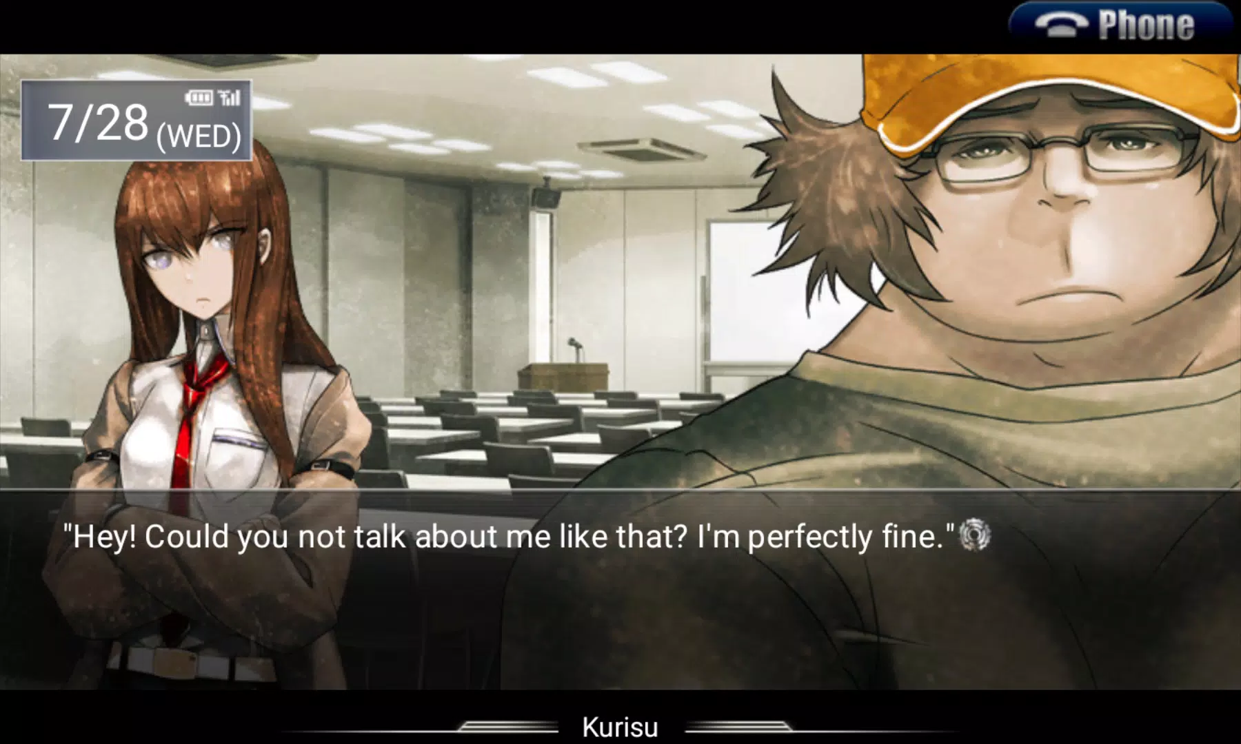 STEINS;GATE Captura de pantalla 2