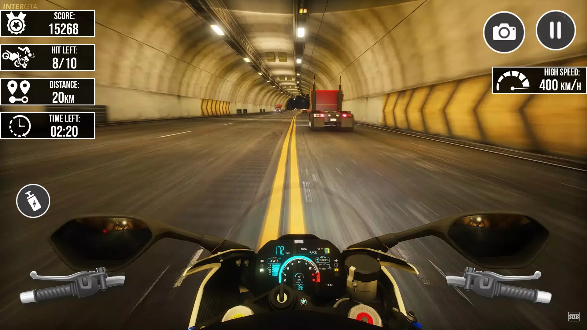 Xtreme Bike Racing Motor Tour Captura de pantalla 3