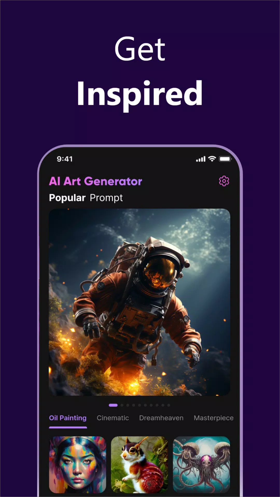 AI Art Generator - PhotoArts ဖန်သားပြင်ဓာတ်ပုံ 2