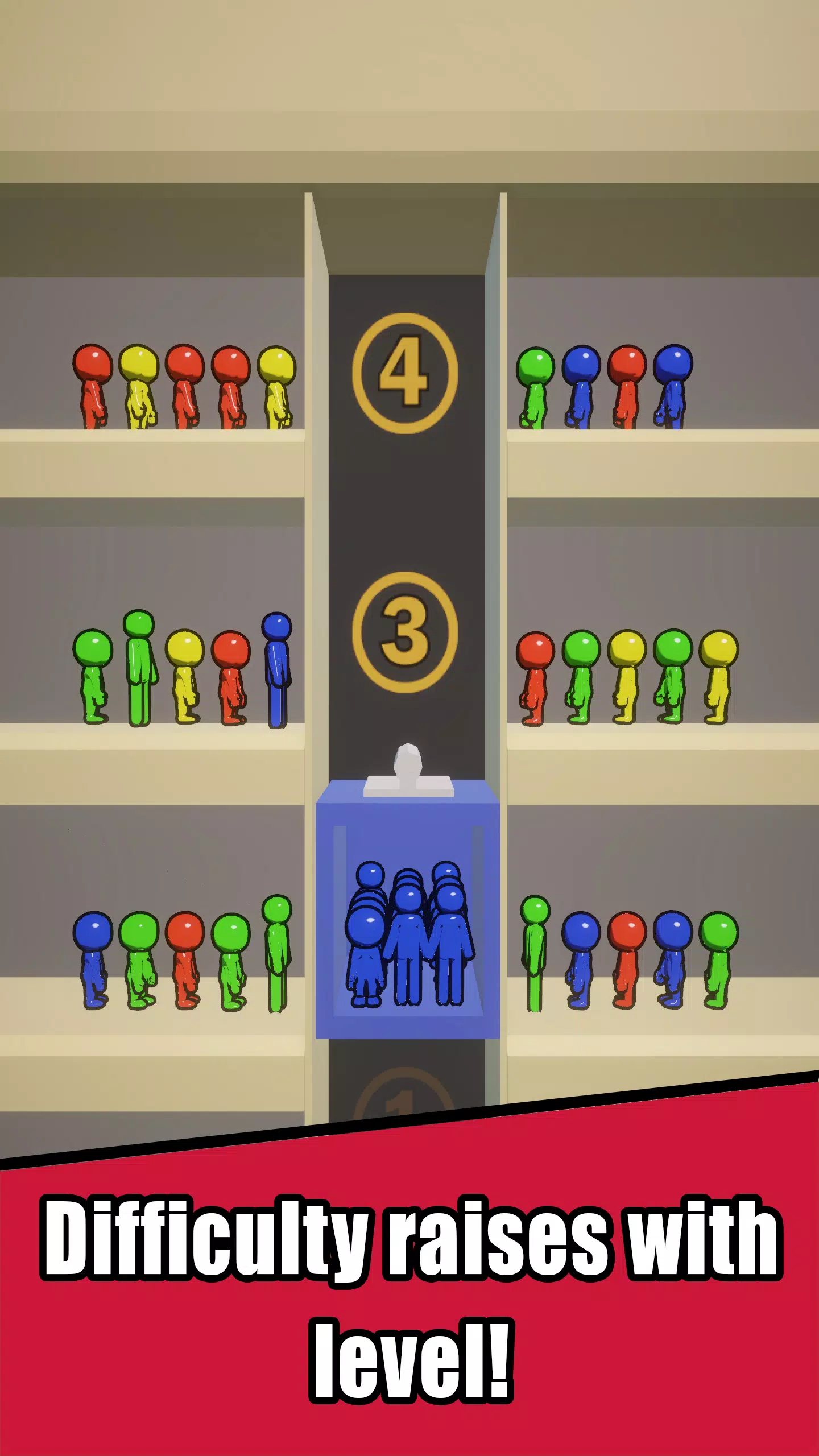 Lift Traffic: elevator game 螢幕截圖 2