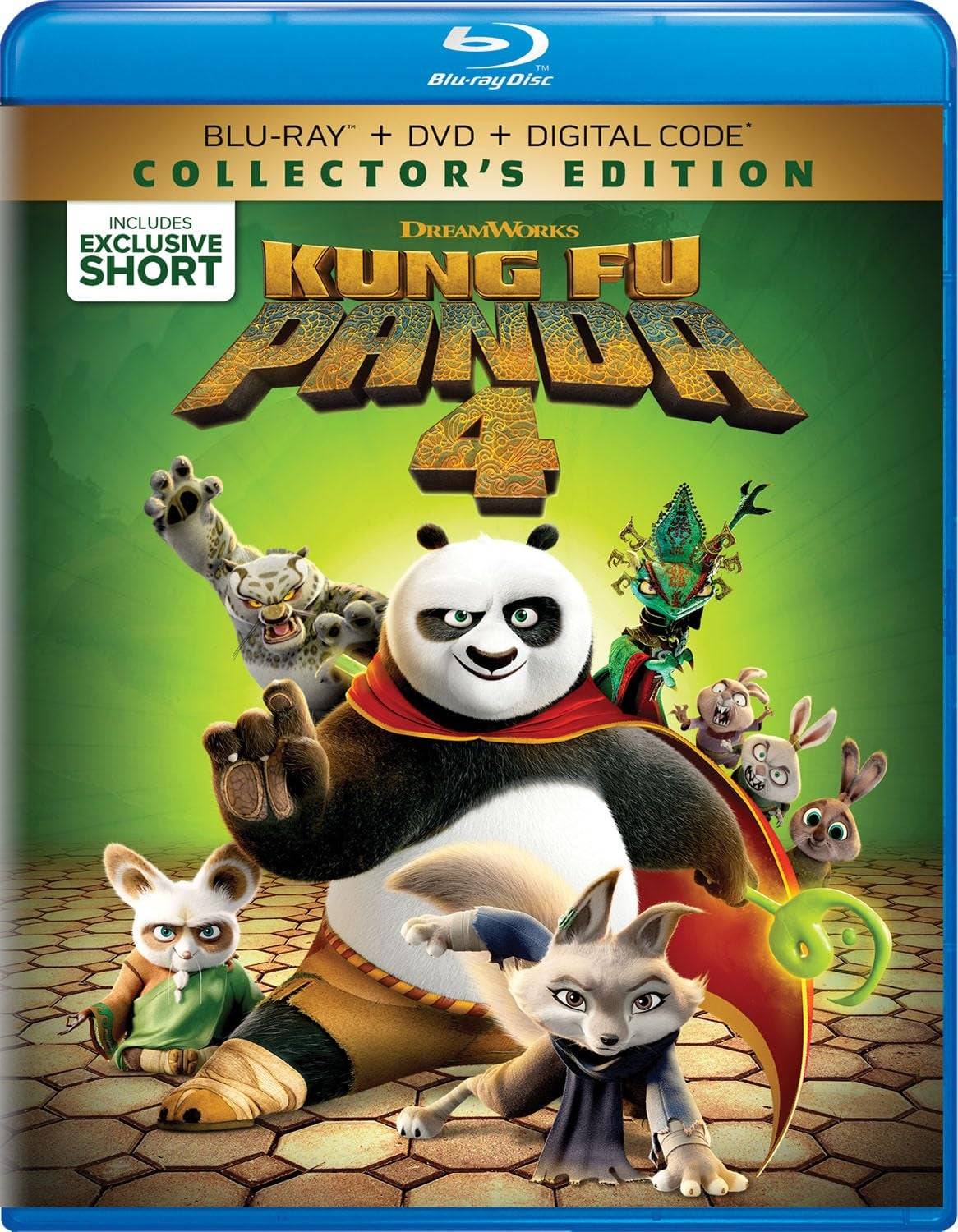 Kung Fu Panda 4 - Edisi Pemungut [Blu -ray + Digital]