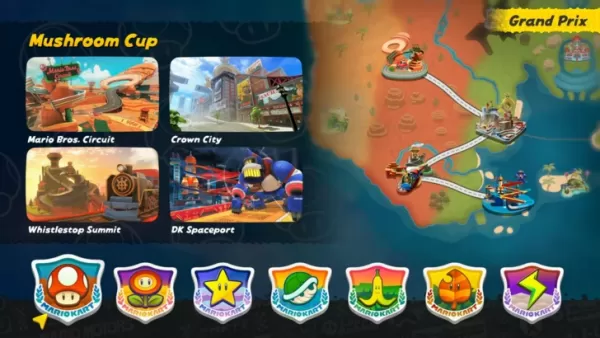 Intense Racing Action