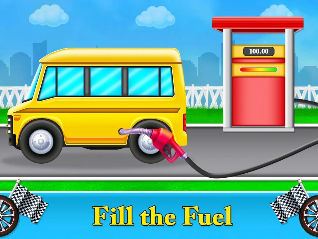 Auto car wash garage game Ekran Görüntüsü 3