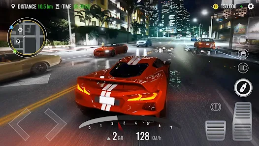 Car Driving Traffic Simulator Скриншот 0