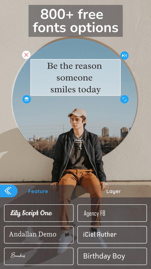 TextArt – Texto en Fotos Captura de pantalla 2