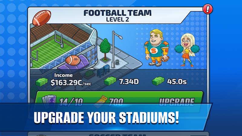 Sports Playoff Idle Tycoon स्क्रीनशॉट 2