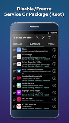 Service Freezer (Root) Captura de pantalla 2