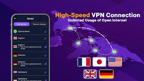 SX VPN - Super VPN Master स्क्रीनशॉट 3