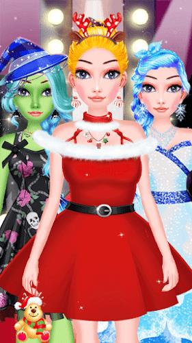 Christmas Dress Up Game Screenshot 0