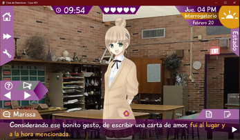 Club de Detectives - Caso 01 (novela visual) Schermafbeelding 0