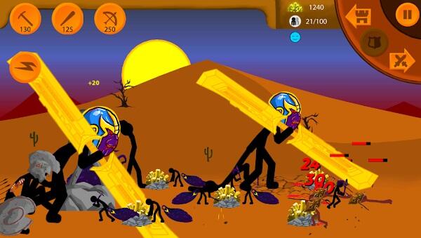 Stickman War Infinity battle Screenshot 0