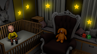 Scary Baby Pink Horror Game 3D Tangkapan skrin 1