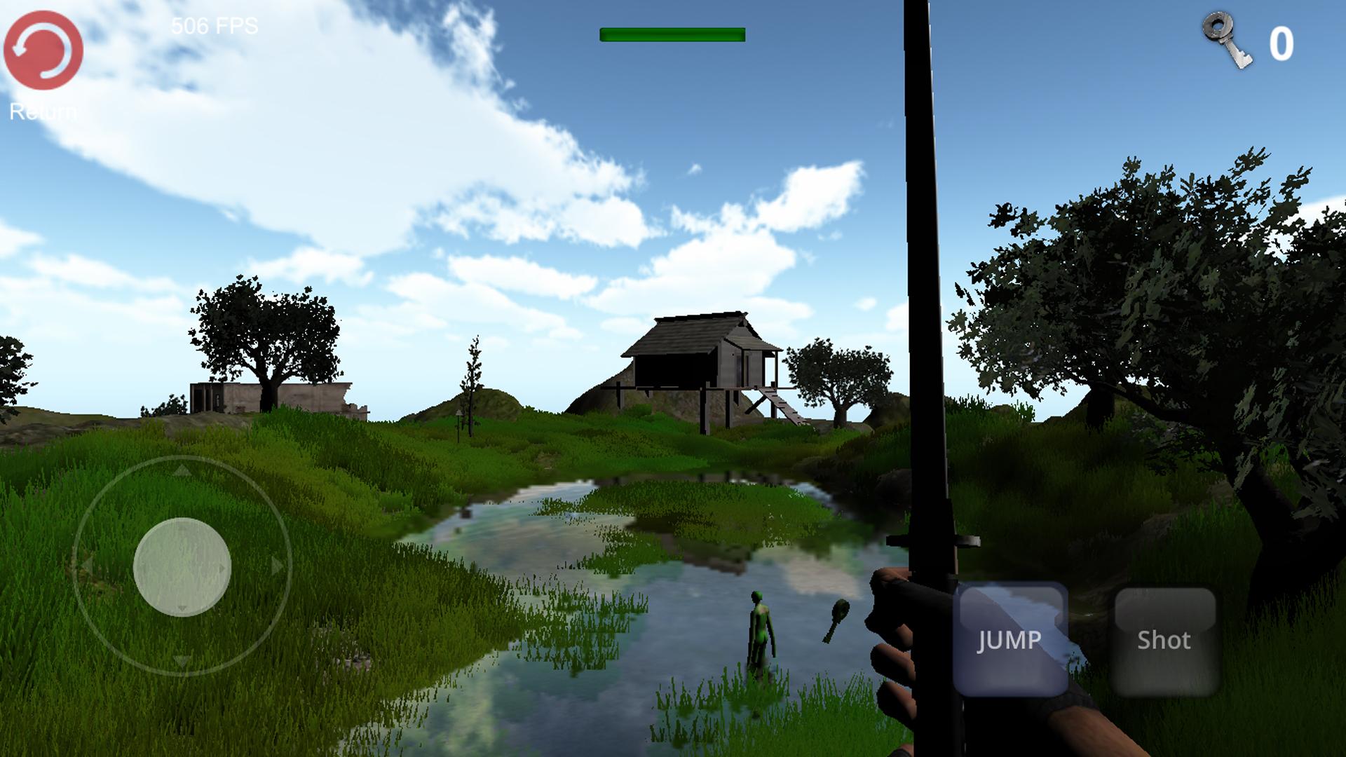 Green monster chase : horror Captura de pantalla 3