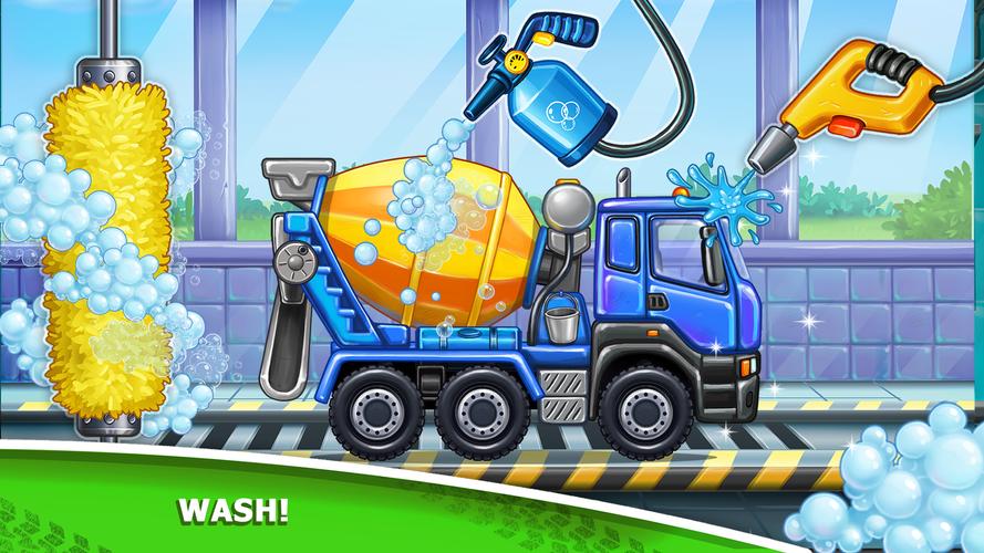 Kids truck games Build a house 스크린샷 1