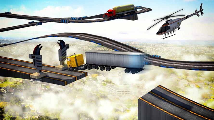 Impossible 18 Wheeler Truck Dr スクリーンショット 3