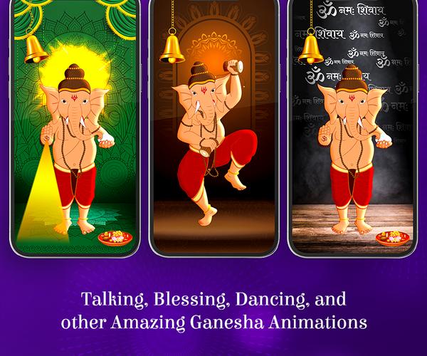 Talking & Dancing Ganesha ဖန်သားပြင်ဓာတ်ပုံ 0