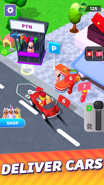 Valet Master - Car Parking Mod スクリーンショット 1