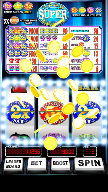 Free Super Diamonds Pay Slots Zrzut ekranu 0