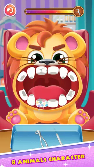 Doctor Dentist Game Capture d'écran 2