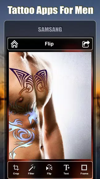 Tattoo design apps for men 스크린샷 0