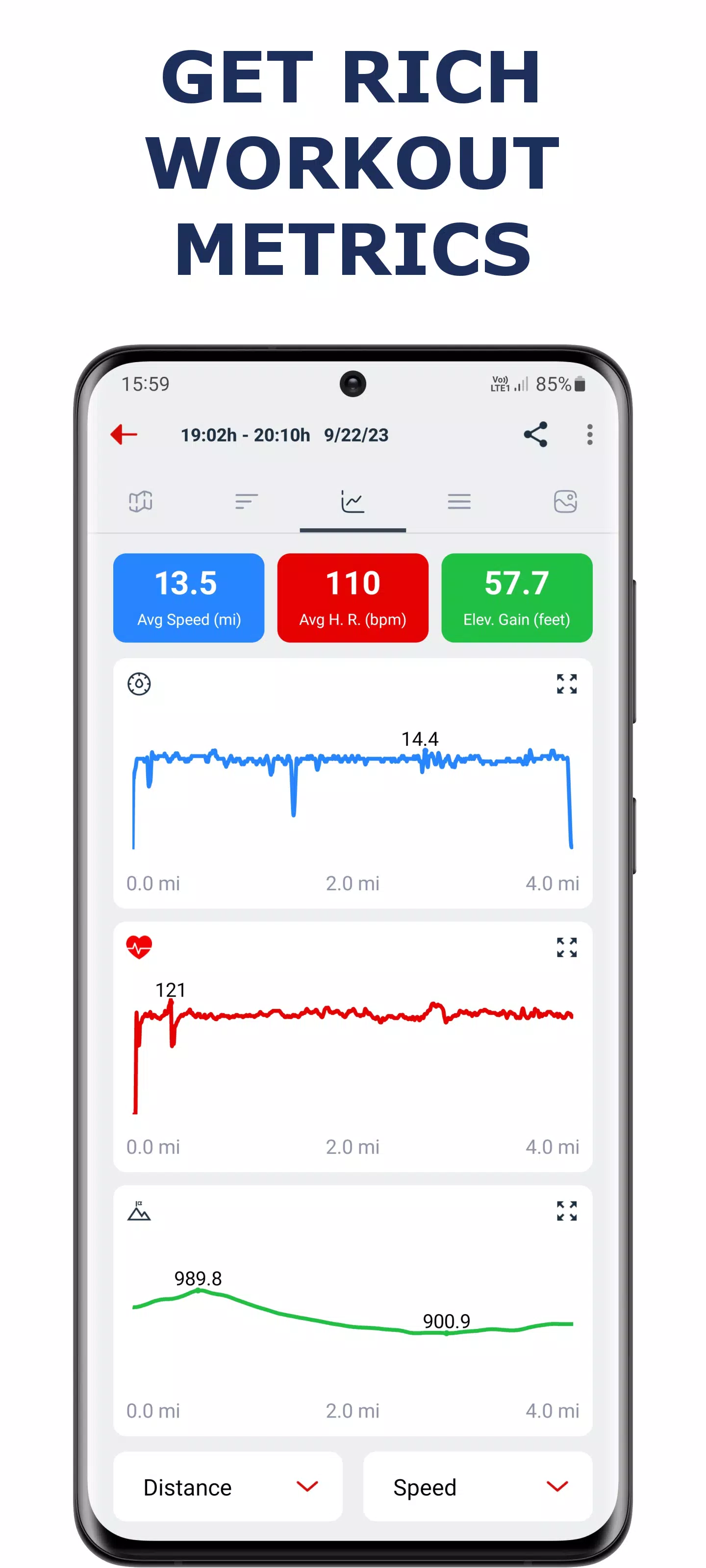 Cycling app — Bike Tracker Ekran Görüntüsü 3