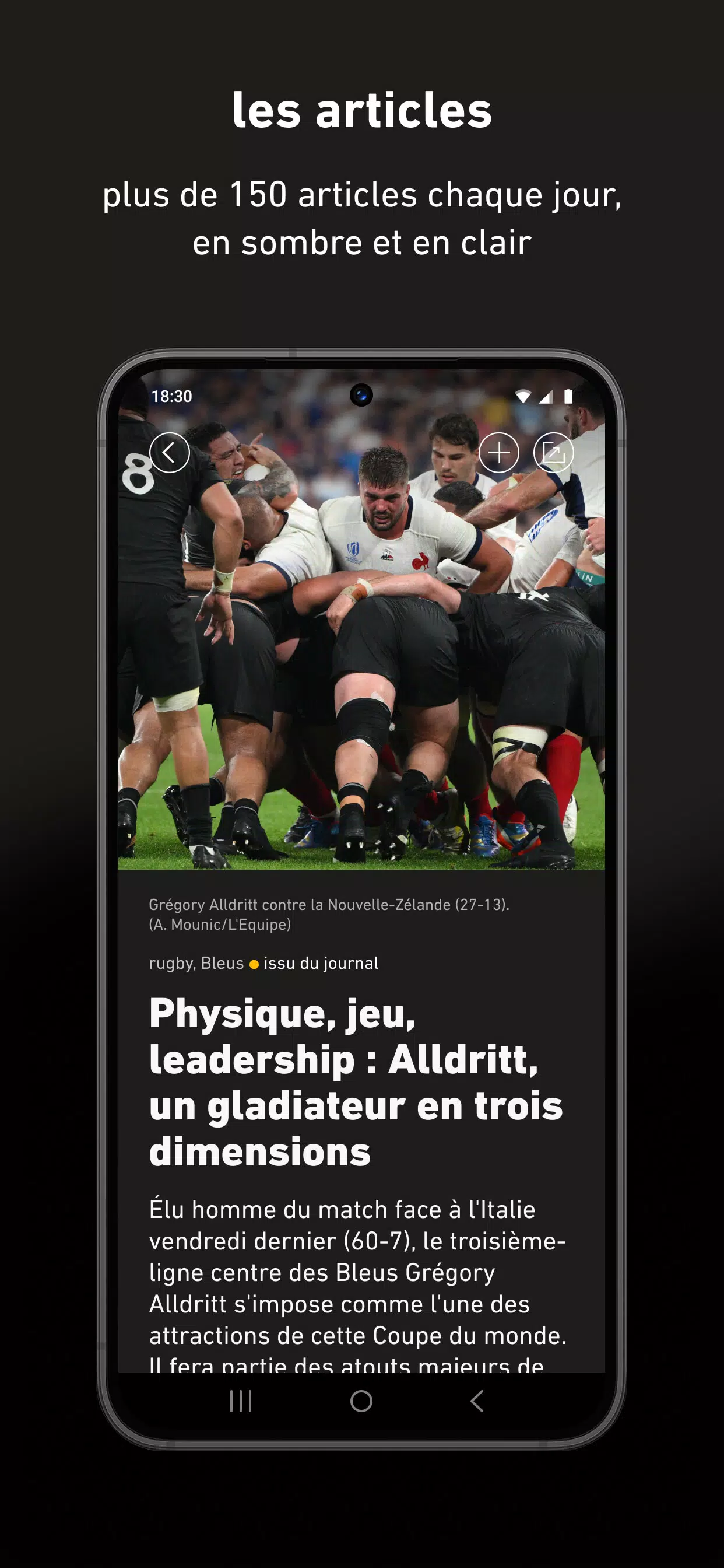 L'Équipe : live sport and news Captura de pantalla 1