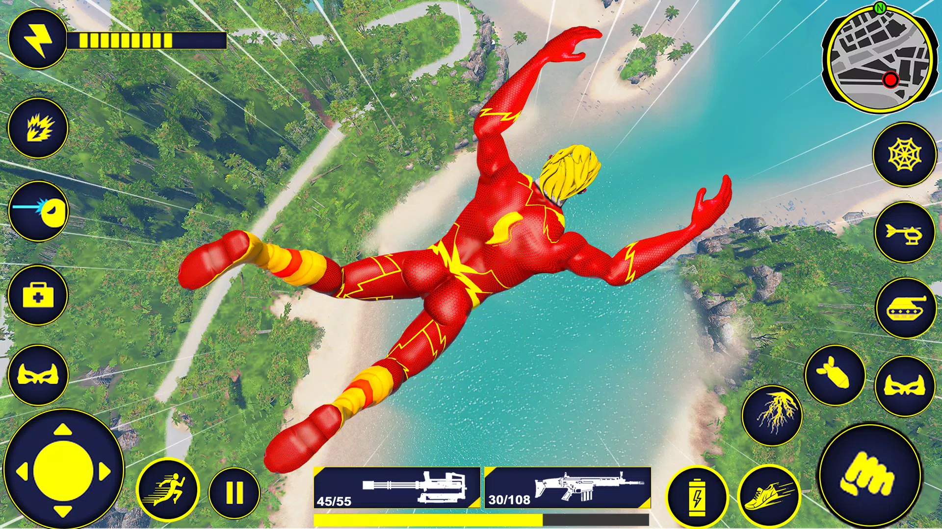 Schermata Speed Hero: Superhero Games 3