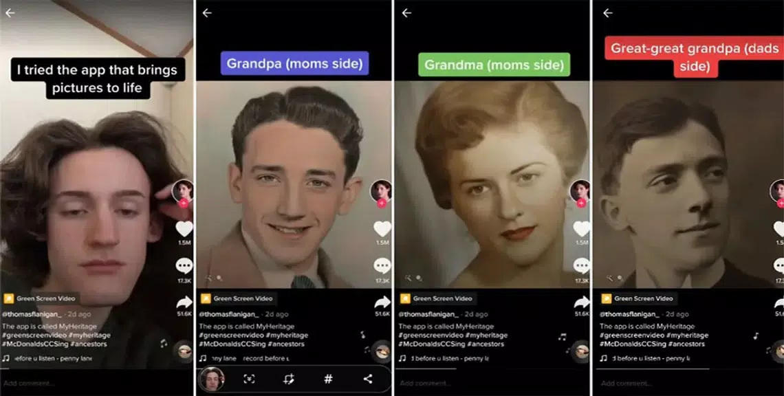Myheritage: Deep nostalgia Animated Photos Guide Captura de pantalla 0