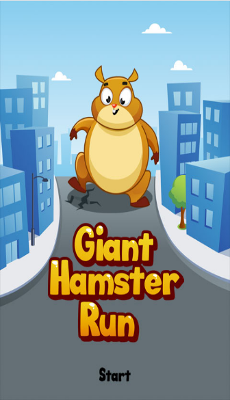 Giant Hamster Run Captura de pantalla 0