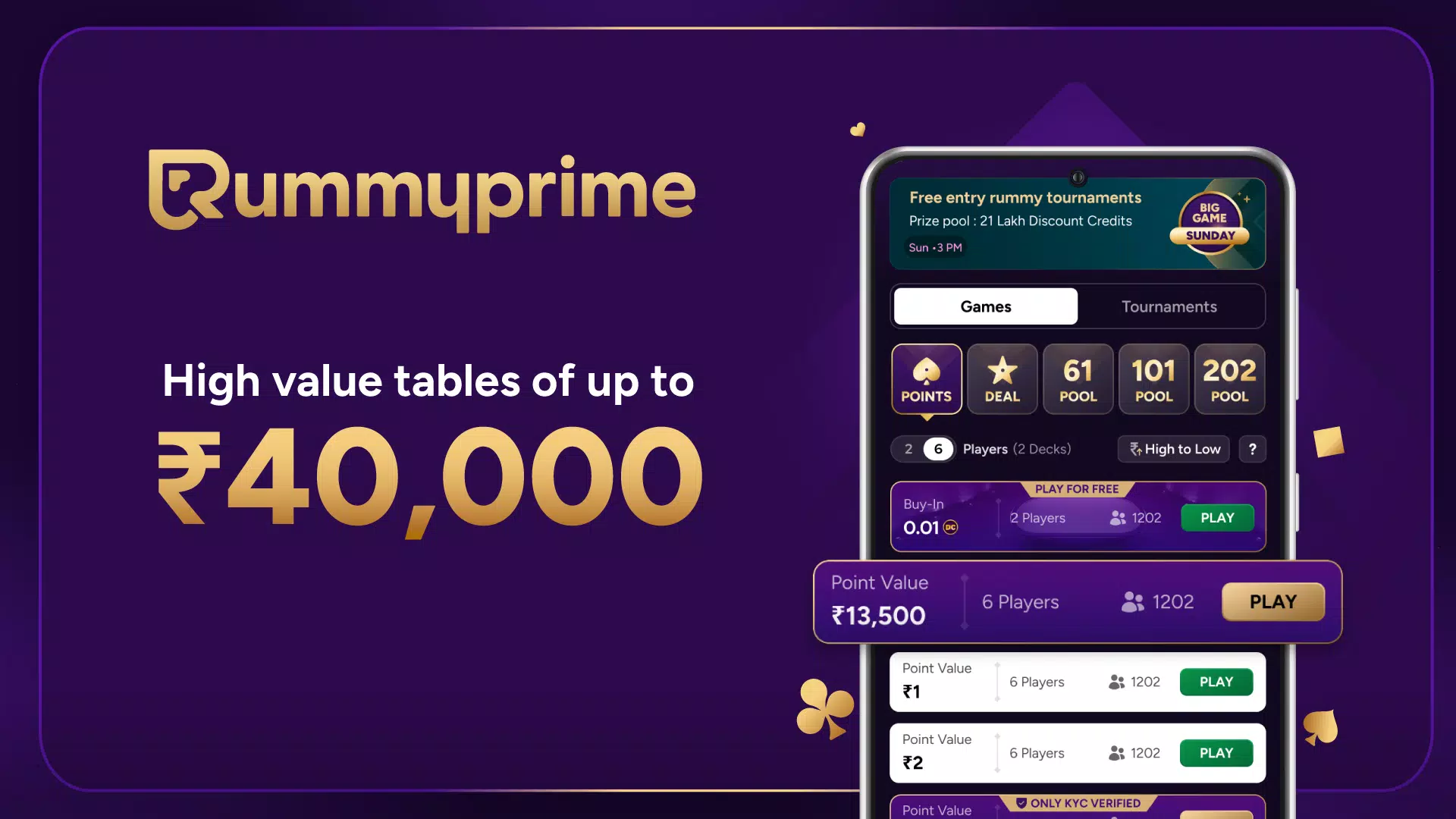 RummyPrime - Rummy Cash Game应用截图第2张