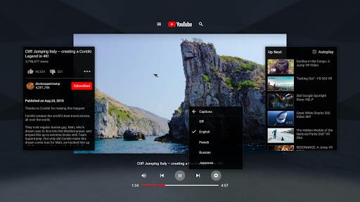 YouTube VR स्क्रीनशॉट 2