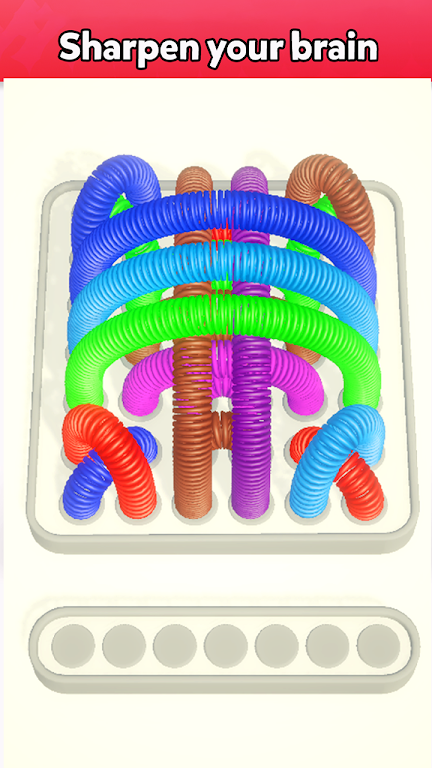 Slinky Jam 3D - Sort puzzle ဖန်သားပြင်ဓာတ်ပုံ 0