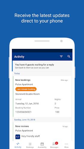 Pulse - Booking.com 숙소 파트너용 앱 스크린샷 0