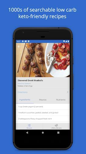 My Keto Low Carb Diet Tracker Captura de pantalla 2
