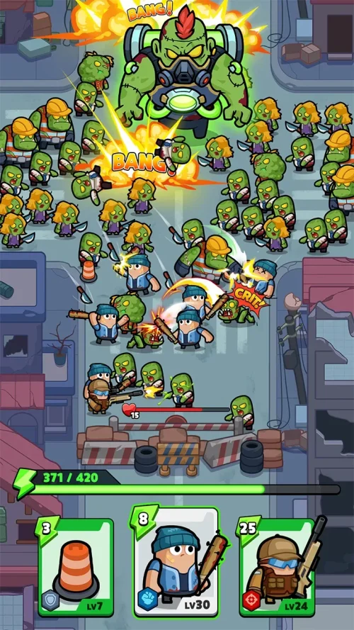 Schermata Zombie City: Attack Army 2